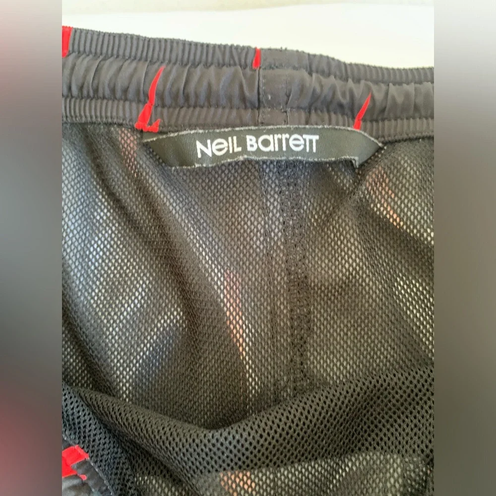 Neil Barrett Black Swim Trunks Men’s Size Small short